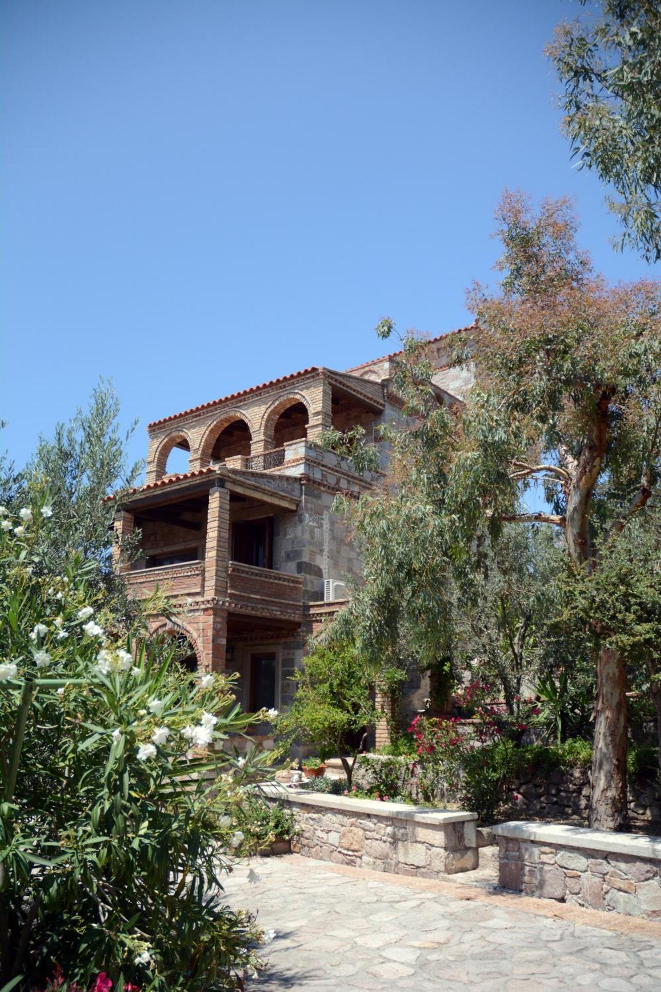 Lesvos Tower House Komninos Sígrion Extérieur photo